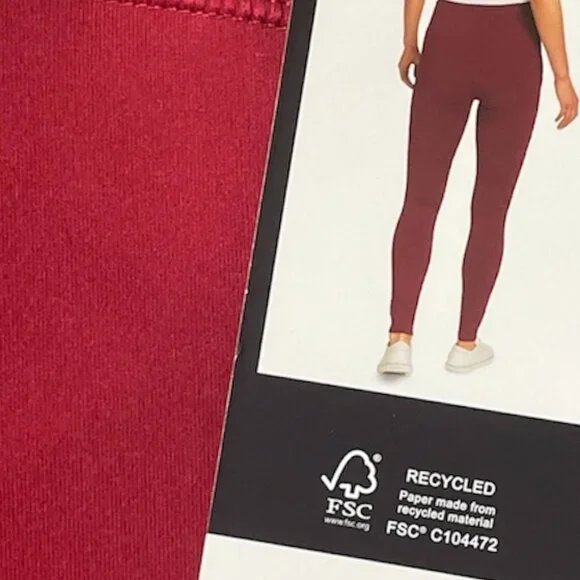 Women's Trail Tight Pant, Eddie Bauer, M, Red, NWT - Picture 3 of 7